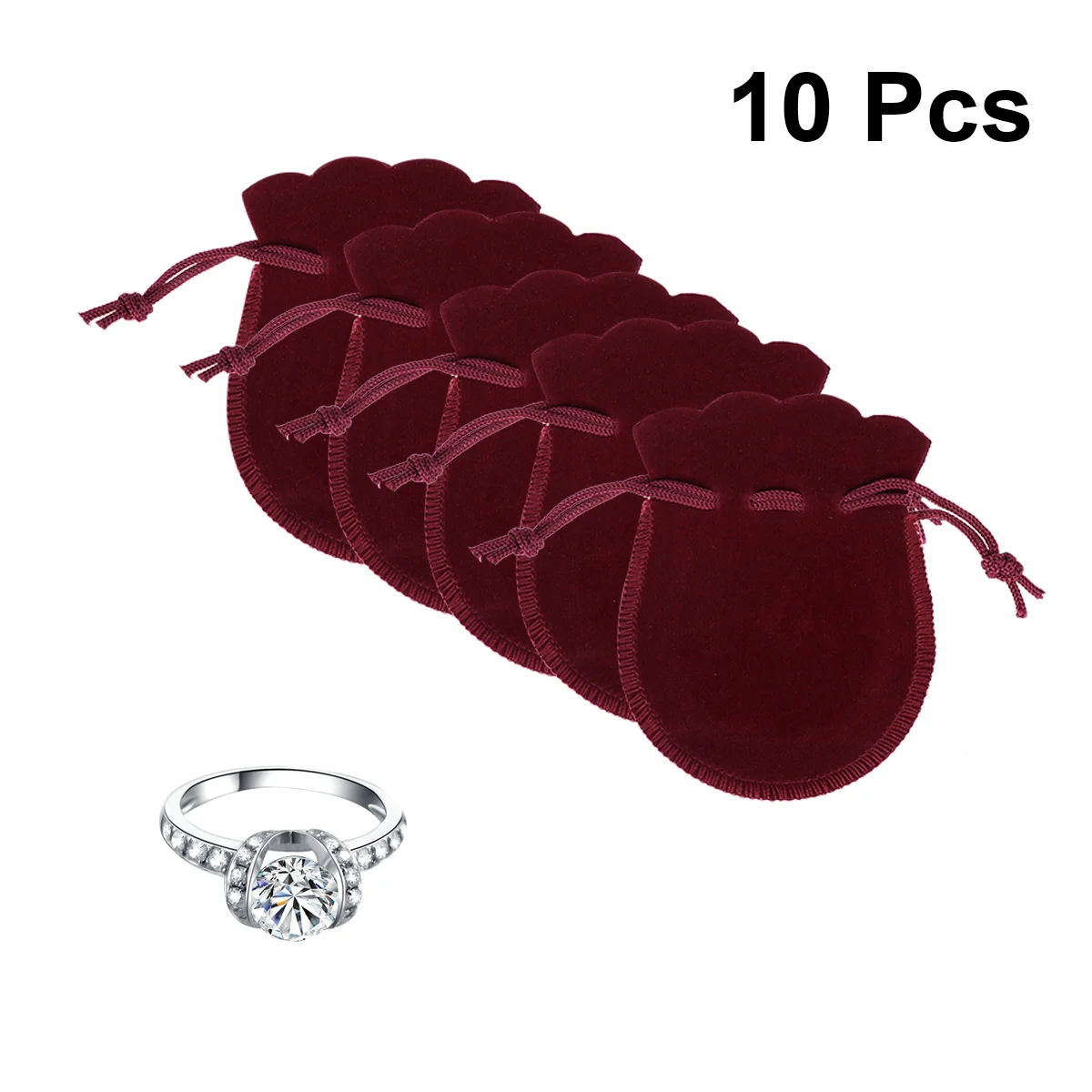 

10PCS Calabash Pouches Bags Gift Storage Bag Portable Creative Candy Bags Favors