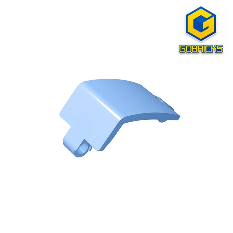 

Детский конструктор, изогнутая панель 3x5x3, совместимая с lego 24116, Детский развивающий конструктор «сделай сам»