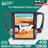 for mitsubishi pajero sport 2016 2019 tesla screen android car radio player gps navigation stereo multimedia headunit carplay