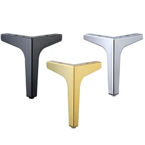 4Pcs Metal Furniture Legs ,for Sofa/ TV cabinet/Coffee Table/Bathroom Cabinet Furniture Replace Support Feet Accessories
