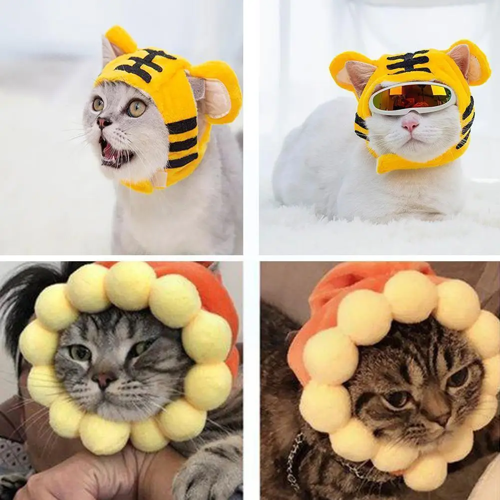 

Cute Pet Headgear Cartoon Dog Headgear Hat Cute Selling Supplies Party L6x9