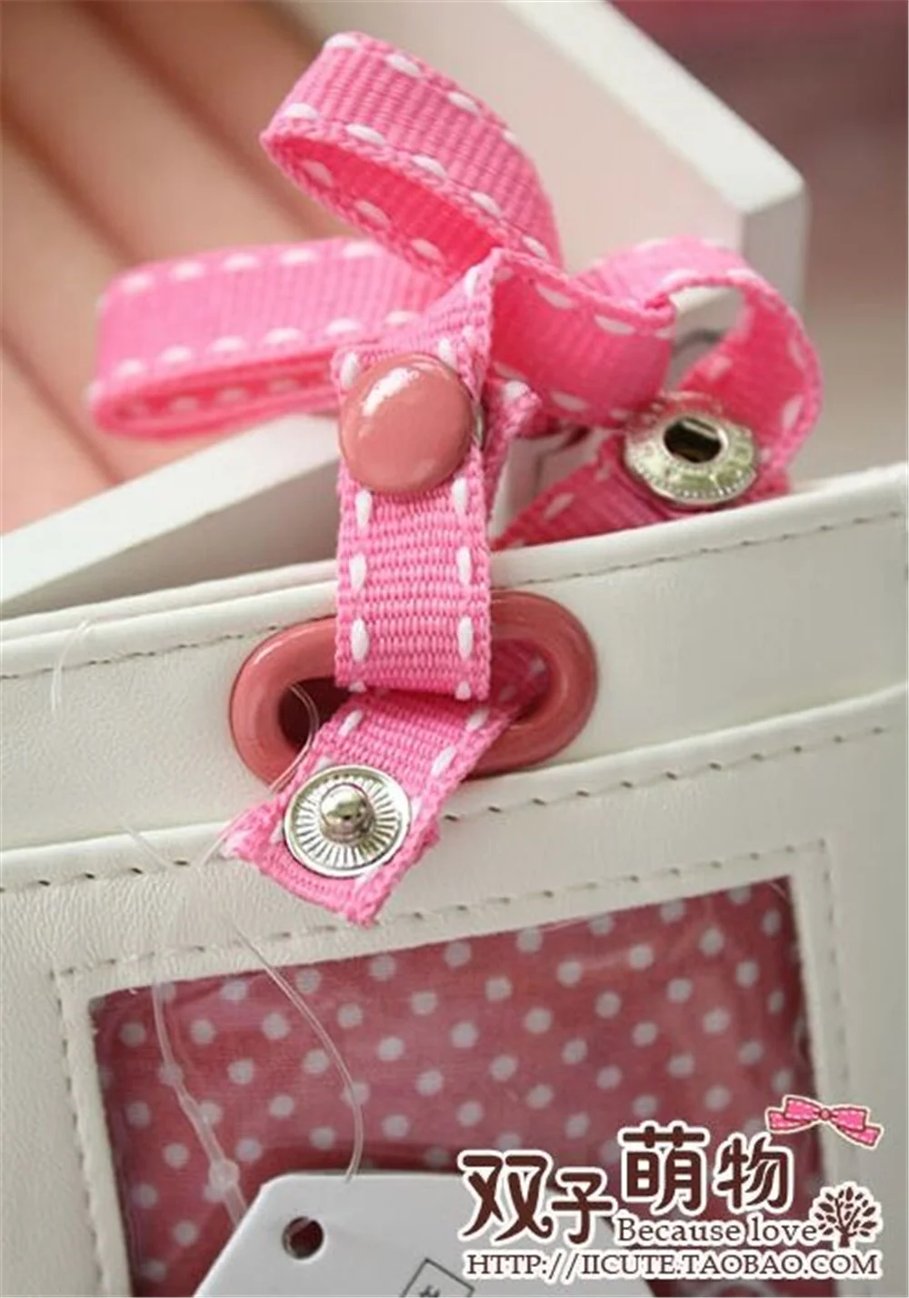 Симпатичный 3D кутусита нианко черный кошка Розовый Держатель для удостоверения