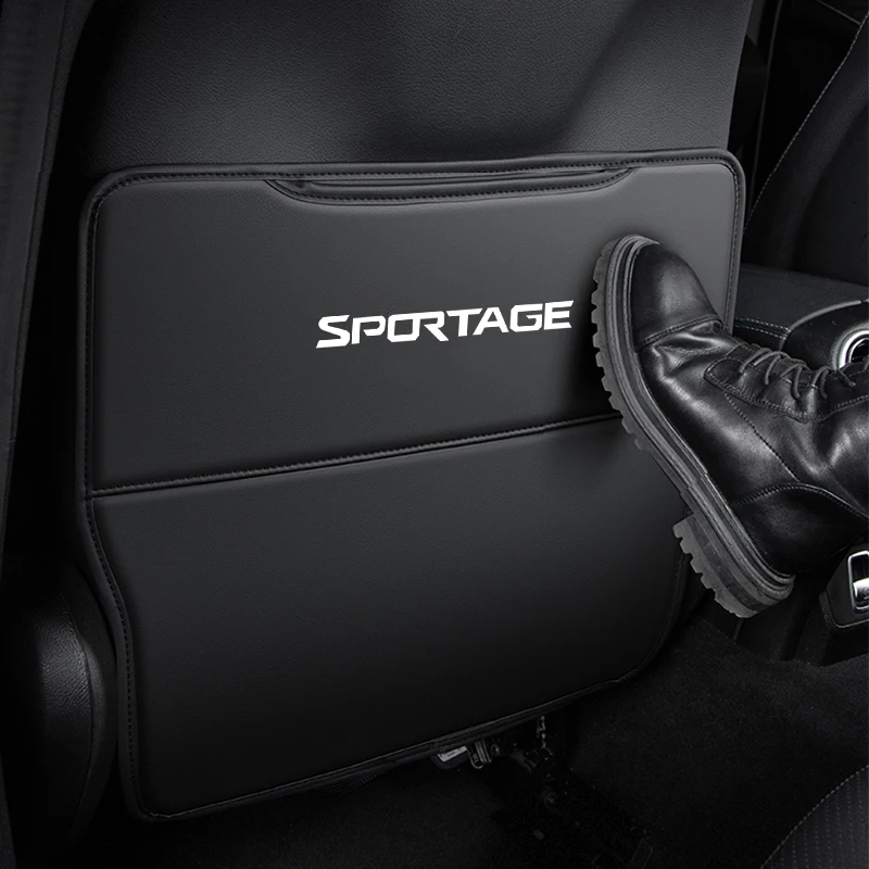Фото Для Kia Sportage 3 4 QL 2005-2023 Автомобильное сиденье, противоударная накладка на переднее сиденье, задняя детская противоударная накладка, защитная накладка на сиденье №5