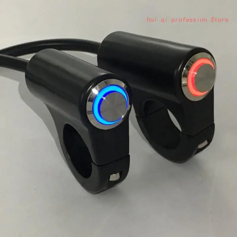 

22 мм 7/8 ''алюминиевый сплав мотоциклетный руль переключатель фар Водонепроницаемый Переключатель 12V противотуманный прожектор ретро-перекл...