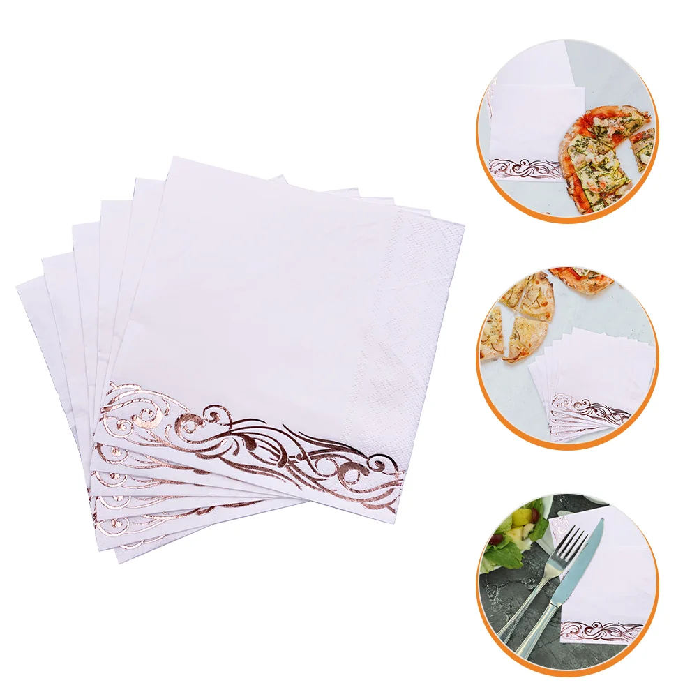 

Napkins Towels Party Weddingbanquets Tissue Festival Birthday Dinner Bathroom Hand Paper Reception Cocktail