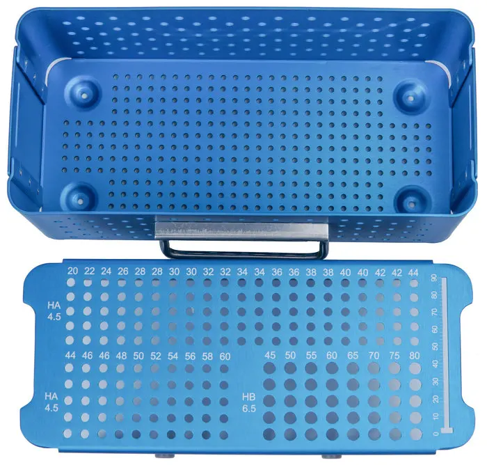 Китайское производство 4 5/6 5 Винтовая Коробка для стерилизации больших