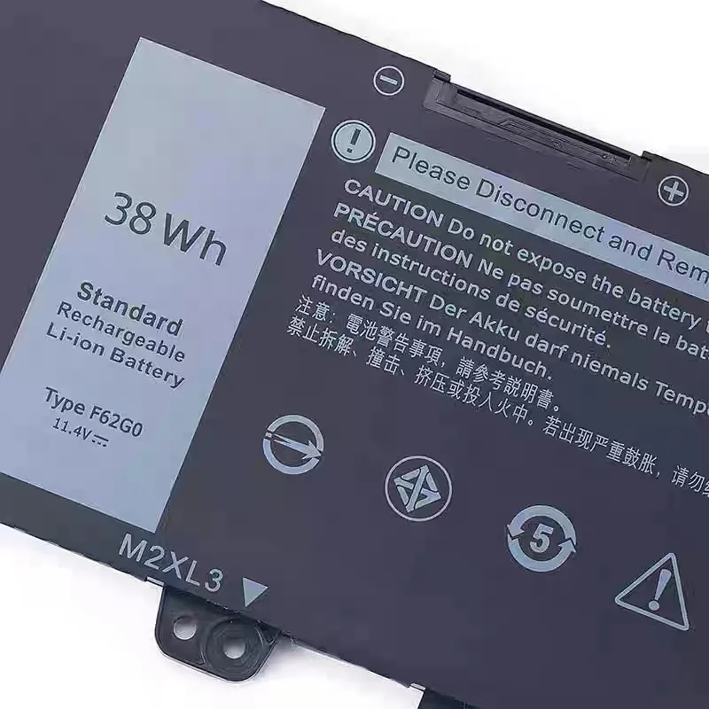 SupStone F62G0 RPJC3 39DY5 Аккумулятор для ноутбука Dell Inspiron 13 5370 7370 7373 7380 7386, для Vostro 5370 P83G P87G P91G (art.: 3920d0c2ffe4a) - 3920d0c2ffe4a