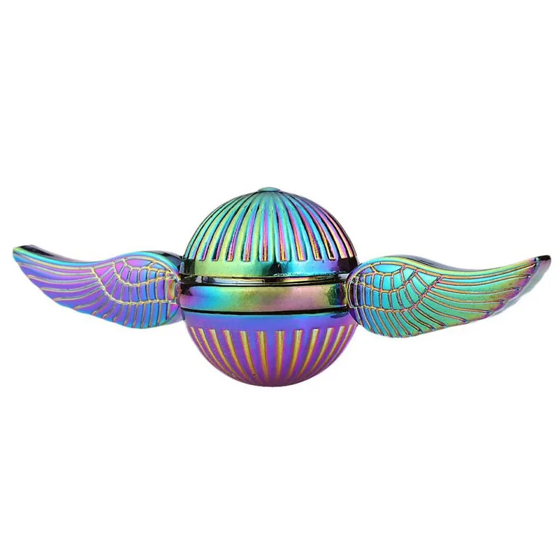 

Golden Snitch Fidget Spinner Metal Antistress Hand fingertip gyro Rotation Cupid Spinning Top Stress Relief Toys for Kid Adults