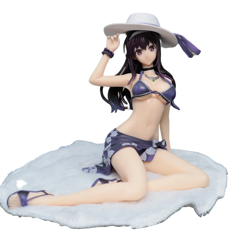 

GK Saekano How To Raise A Boring Girlfriend Anime Action Figure Kasumigaoka Utaha Swimsuit Clothes Detachable Figma Sexy Toys