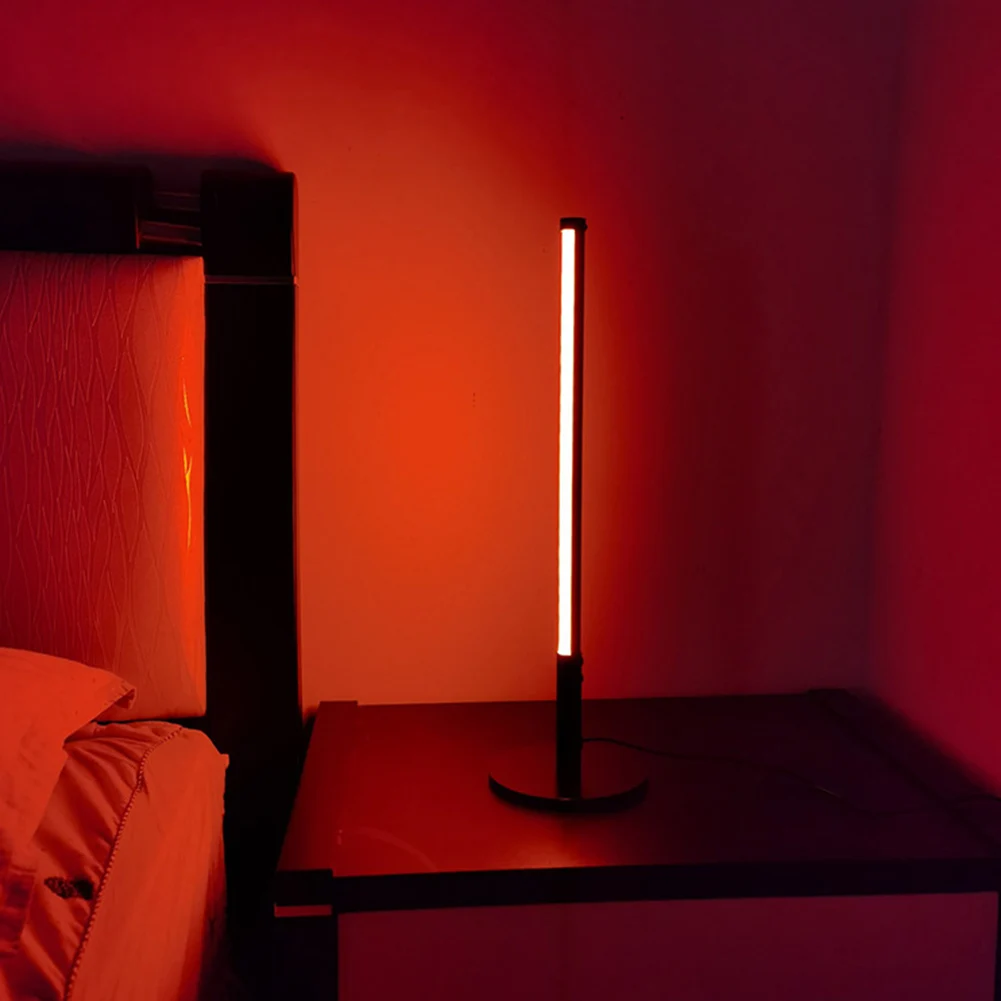 

Modern Simple LED Corner Floor Lamp Atmosphere Lights Indoor Standing Lamps for Bedroom Living Room Home Adornment