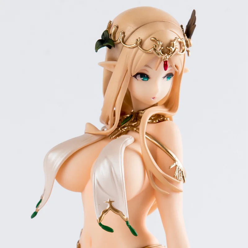 

13CM Anime Lily Rerium Action Figure Sexy Girl Lily Elf 1/7 Kneeling Position PVC Collection Model Undressable Doll Toy for Gift