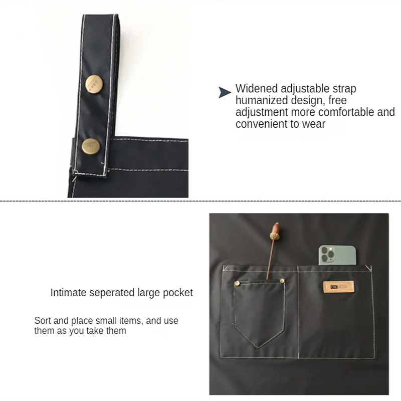 Кухонный непромокаемый маслостойкий Рабочий Фартук унисекс для мужчин