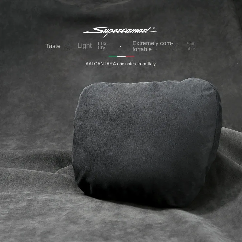 Maybach Автомобильная подушка для подголовника в том же стиле под шею замшевая