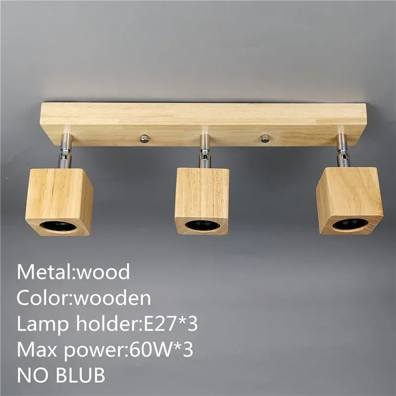 

Потолочный светильник XWJINLED квадратный деревянный