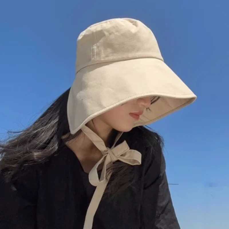 

Панама Loli Женская Солнцезащитная в Корейском стиле, модная универсальная литературная шляпа от солнца в стиле ретро, для путешествий, весна-лето