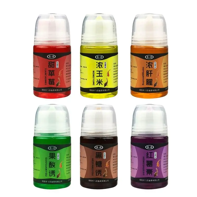 

Fish Attractant Liquid Fishing Scent Attractant 50ml Bass Frogs Lures Apply To Lures Jigs Plugs Spinner Baits