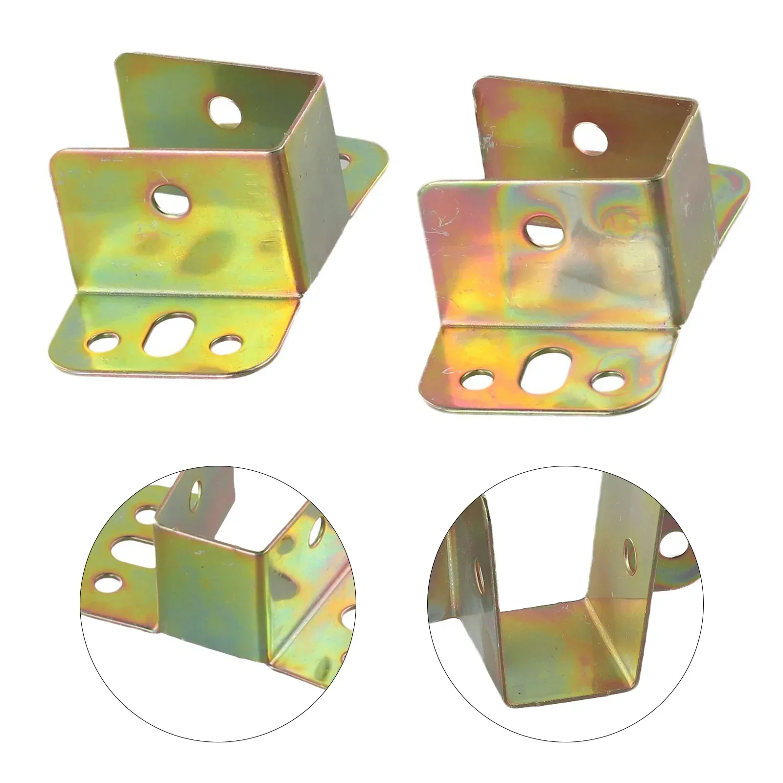 U-образные соединительные скобы для кровати 2 шт. фиксаторы компоненты опора