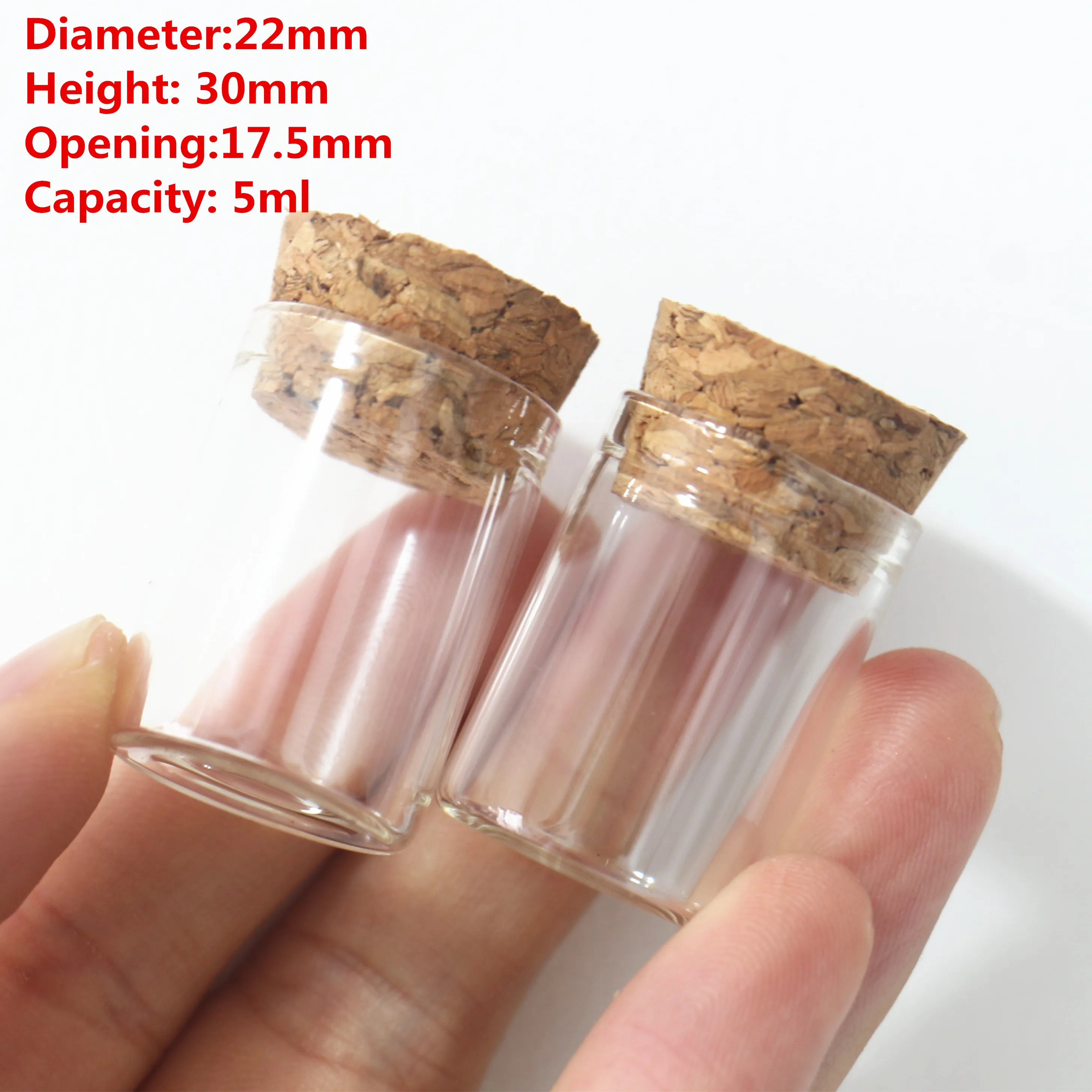 

50 шт., стеклянные бутылочки OLOEY для драже