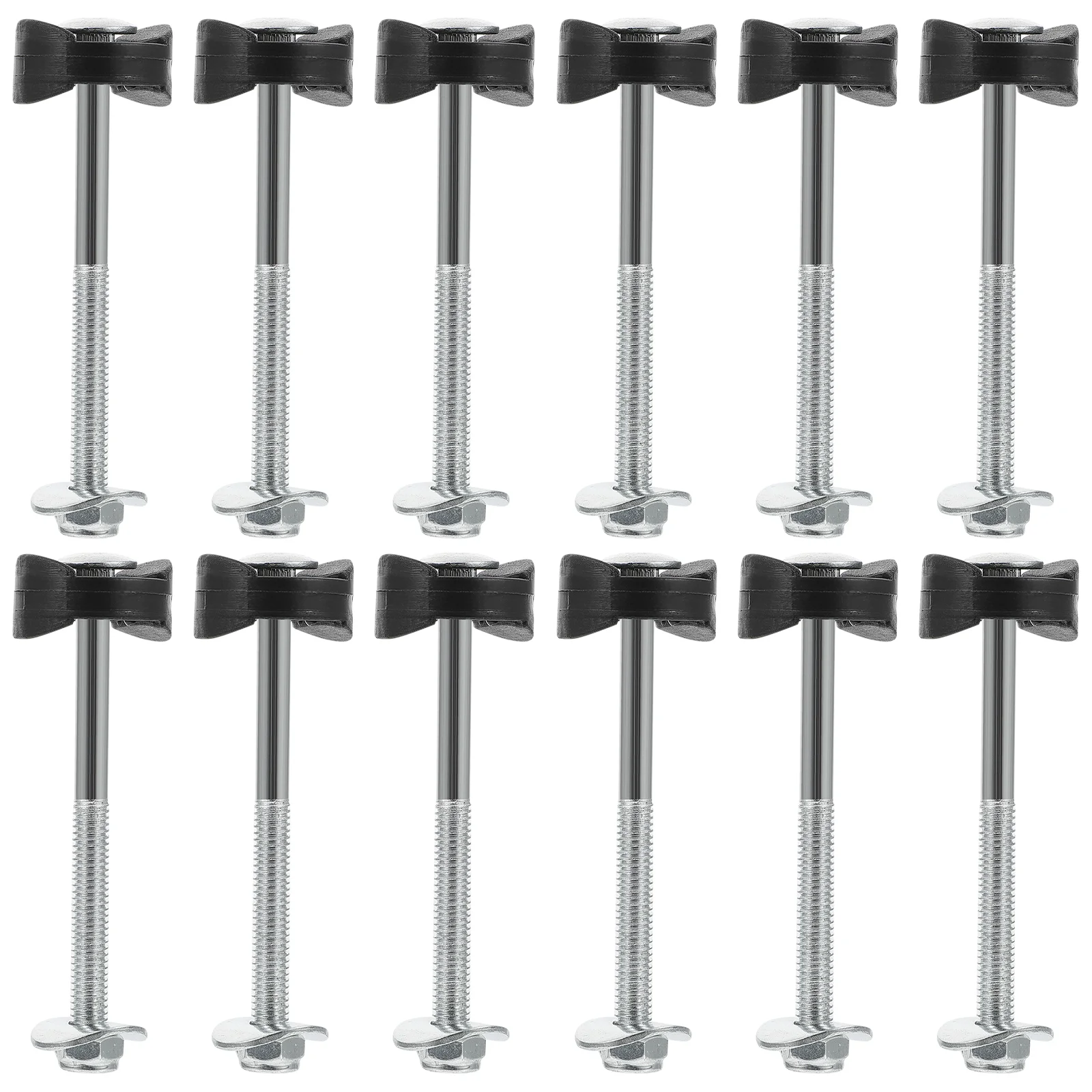 

12 Pcs Trampoline Screws Bolts Nuts Kids Stability Tool Tools Children Parts Pole Gap Spacers Jump