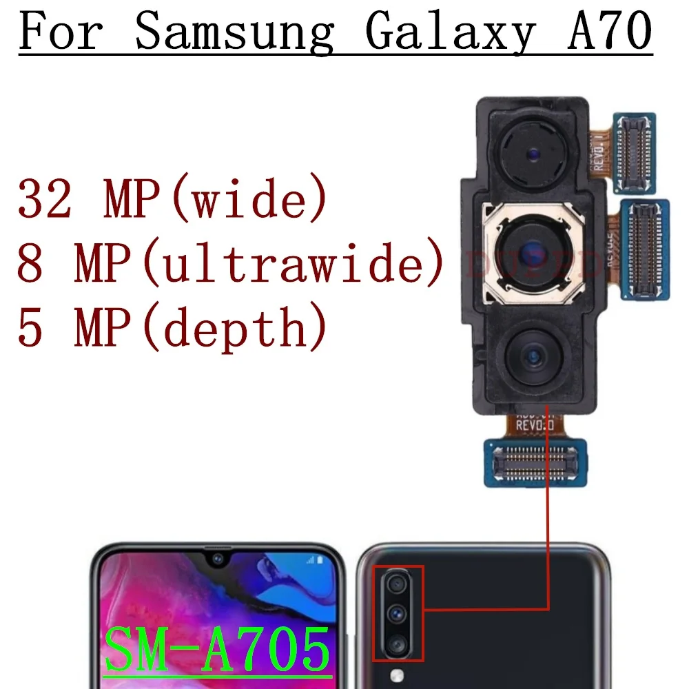 Передняя камера для Samsung Galaxy A70 A705 A705F A70s A707 A707F