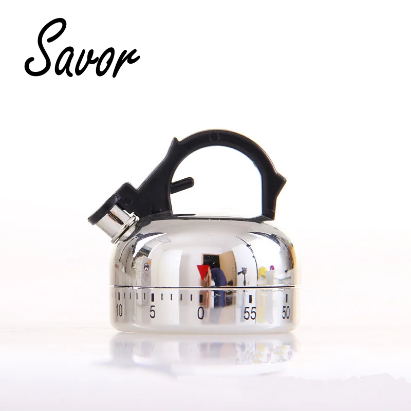 

60 Minute Kitchen Timer Alarm Clock Mechanical Teapot Timer Timing Tool Cooking Baking Auxiliary Kitchen Tools Kitchen Timer