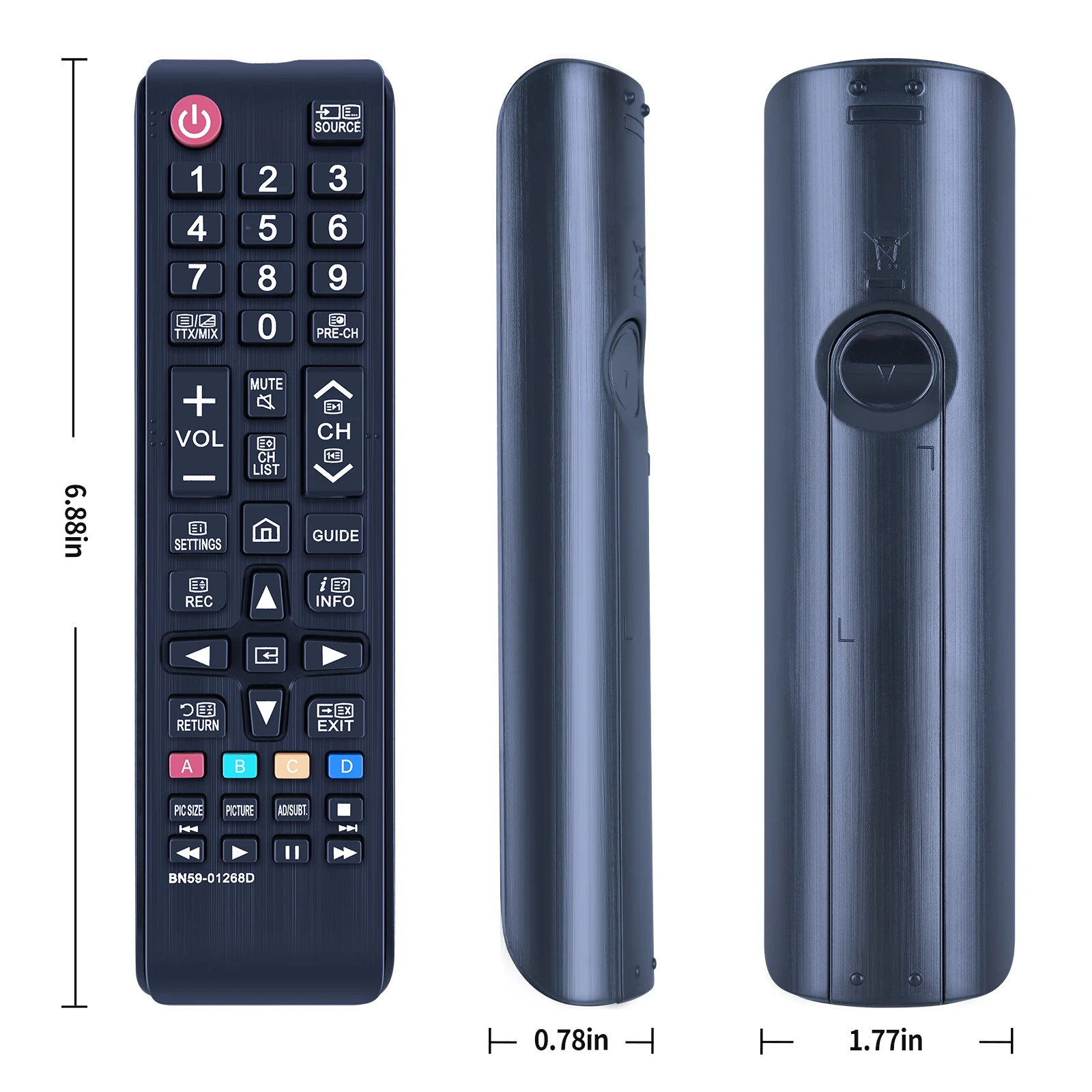 Новый пульт дистанционного управления для Samsung BN59-01268D BN5901268D UHD 4K Smart LED TV Remote Control