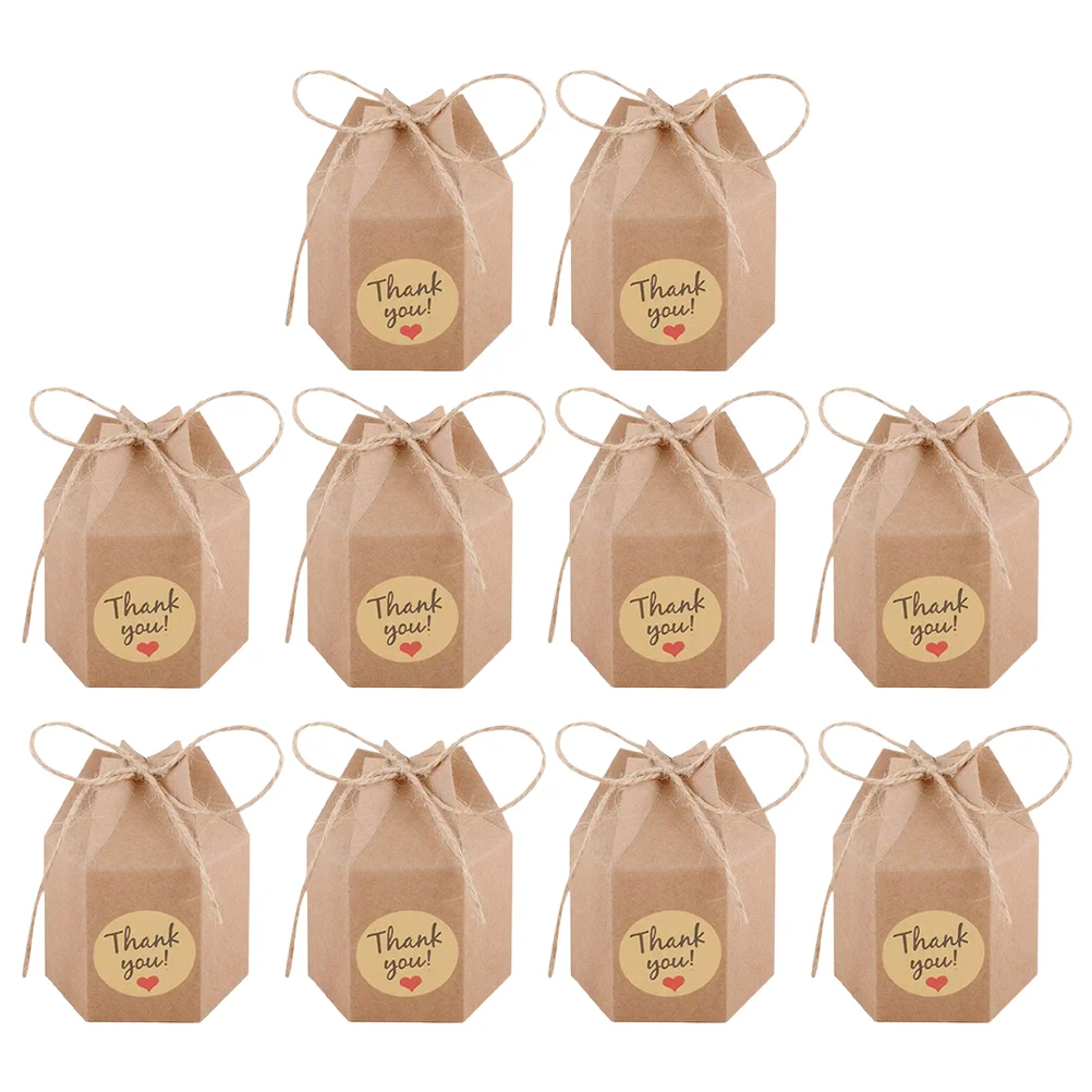 50 комплектов подарочной коробки подарочный контейнер из крафт-бумаги