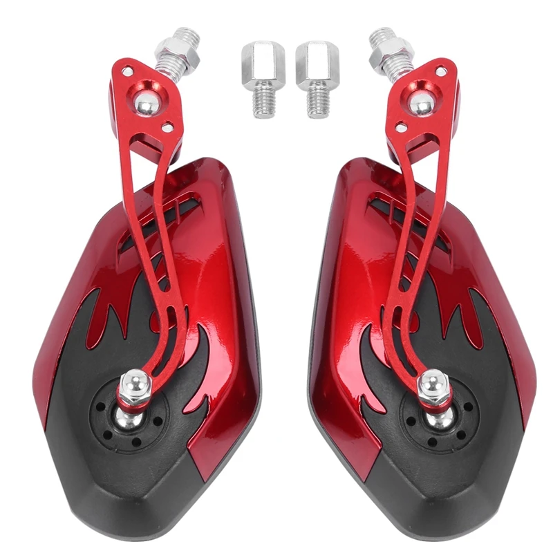 

2PCS/Set Universal Motorcycle Rearview Mirrors Motorbike 360 Degree Rotation Motorcycle Motorbike Scooter Side Mirrors 8 / 10Mm
