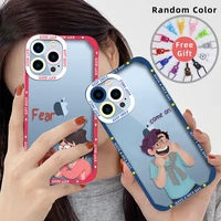 for iphone 13 case girl cute boy couple cover for iphone 12 mini 11 pro max xs x xr 7 8 plus se 2020 2022 transparent soft tpu