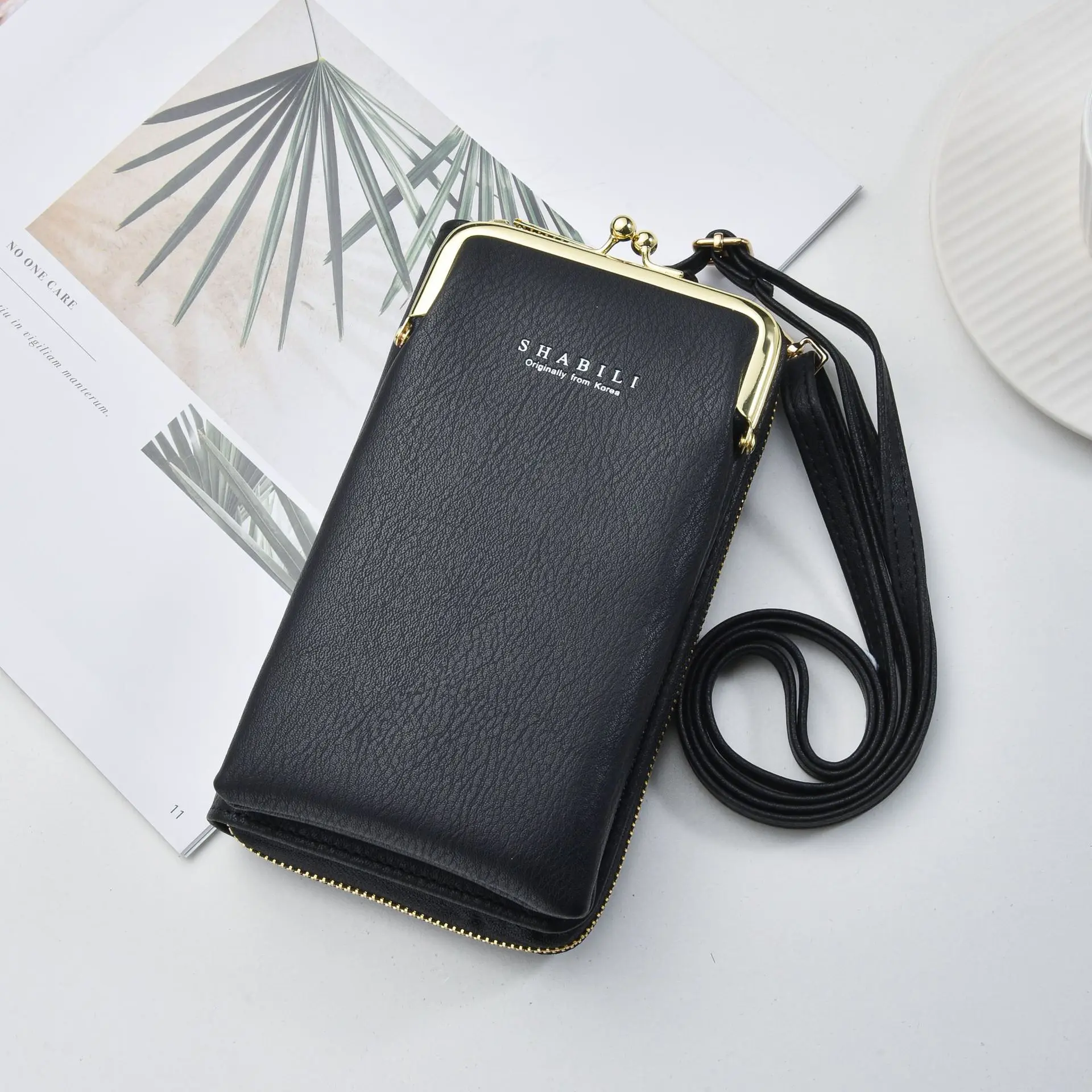 Fashion Women's Bag Mini Leather Wallets Card Holder Cell Phone Purse New Mobile Phone Crossbody Bags Female Shoulder Bag