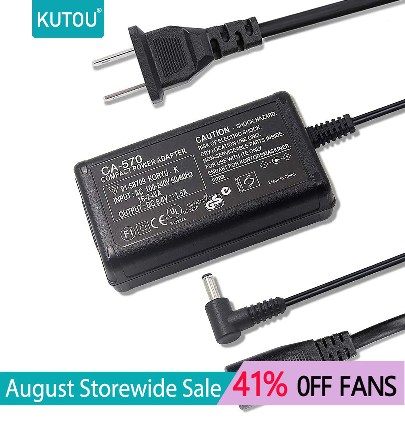 Зарядное устройство для фотоаппарата адаптер питания переменного тока CA570