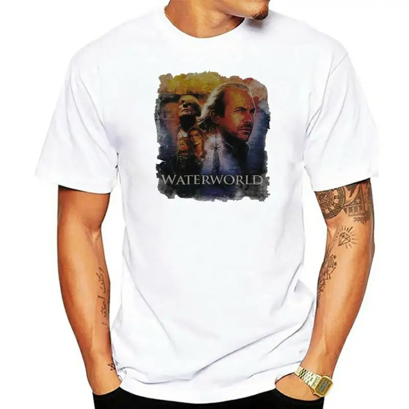 

Waterworld Movie T-Shirt Xs-3Xl Unisex Free Shipping Cult Sci-Fi Mutated Mariner Funny