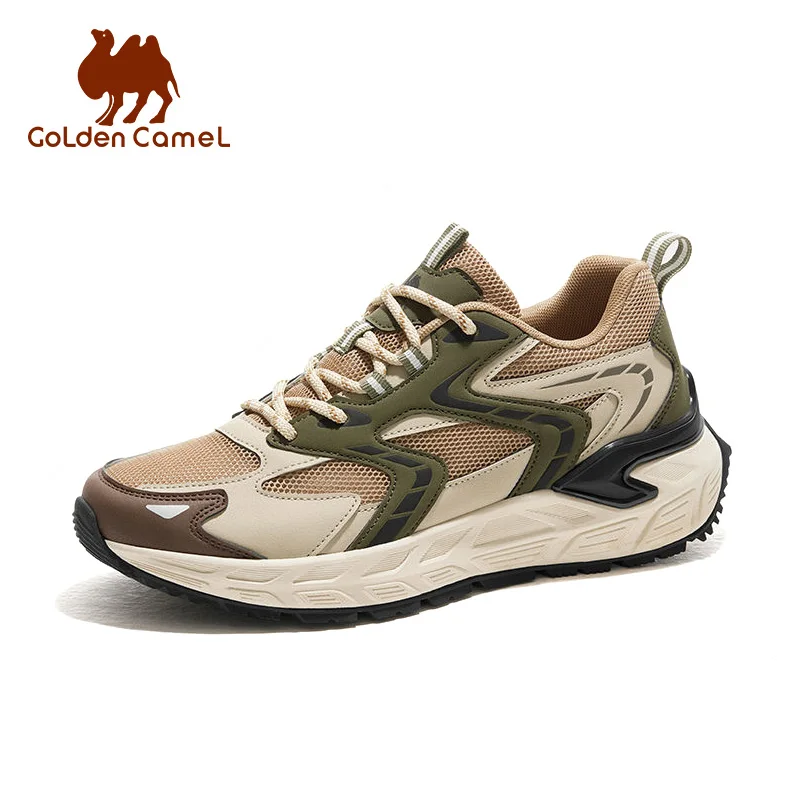 Мужские походные кроссовки GOLDEN CAMEL зеленые/серые | AliExpress