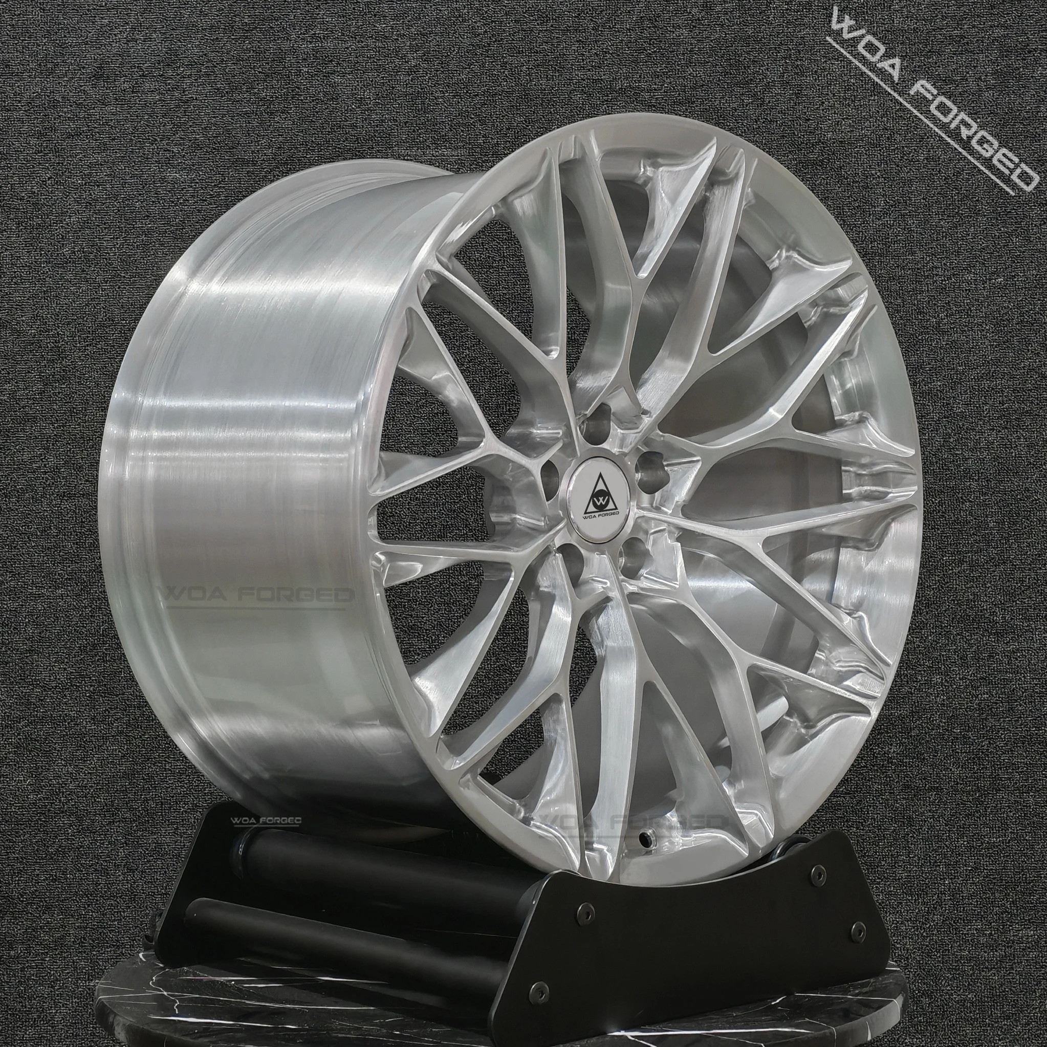 Фото Кованые легкосплавные диски WOAFORGED P200 S200 Y-образной формы, легкие, многоспицевые, спортивные, вогнутые, класса люкс, из алюминия, новые, 40 мм, 100 мм №3