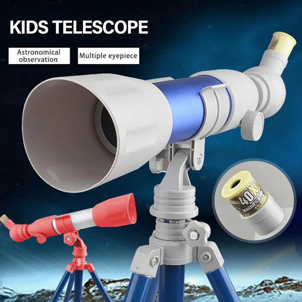 

Children's Astronomical Telescope Magnifying Glass An Observe Eclipse Kids Annular Educational Solar Science Toys P1K0