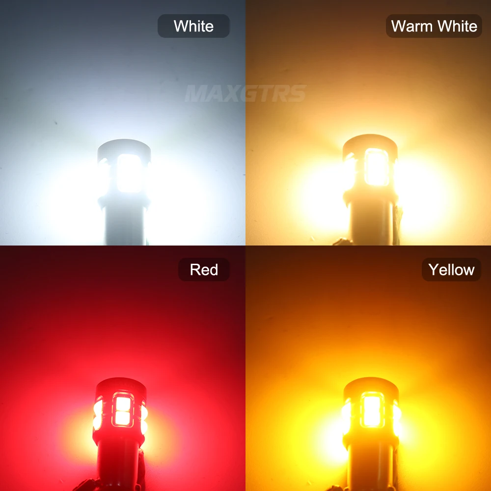 5x T4W BA9S LED лампы BAX9S H21W BAY9S LED 12V 24V H6W H5W LED для автомобильных фонарей заднего хода, красные, белые, желтые, для парковочных огней и приборной панели (art.: 3920daeb2f308) - 3920daeb2f308