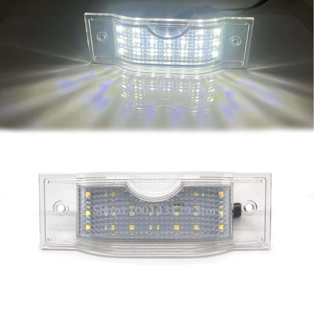 

For Vauxhall Opel Vivaro A B For Renault Trafic II III For Nissan NV300 PRIMASTER For Fiat Talento 1x Led License Plate Light