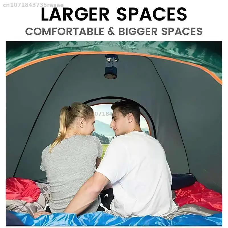 

Goture Portable Foldable Camping Tent 3-4 Persons Pop up Waterproof Automatic Tent Outdoor Camping Couple Tent 210*200*135cm TT