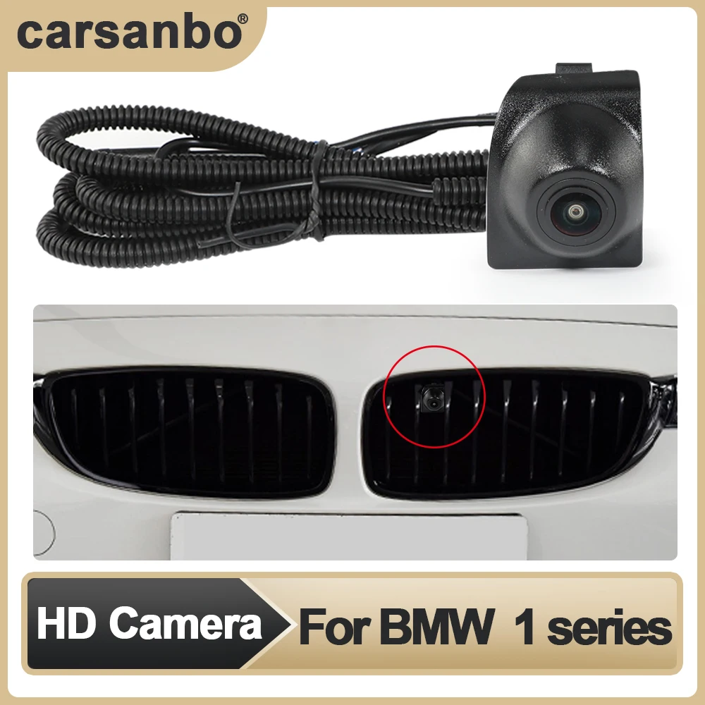 Carsanbo Car Front View OEM Camera HD Night Vision Camera Fisheye Wide Angle 150° Parking Monitoring System for BMW 2019 1Series