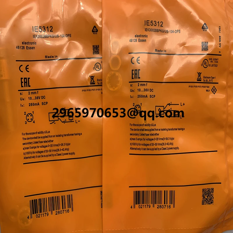 Новый датчик бесконтактного переключателя IE5282 IE5287 IE5298 IE5090 IE5258 IE5312 IE5122 IE5295 IE5304 в