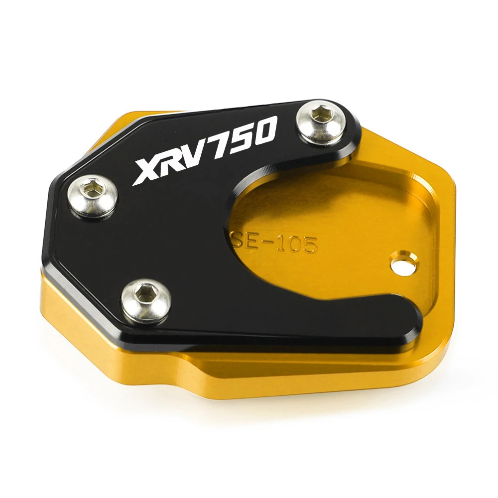 Фото ДЛЯ HONDA XRV750 RD07 Africa Twin Kickstand, увеличенная удлинительная опорная пластина, накладка для мотоцикла XRV 750 RD 07 AFRICA TWIN, аксессуар №2