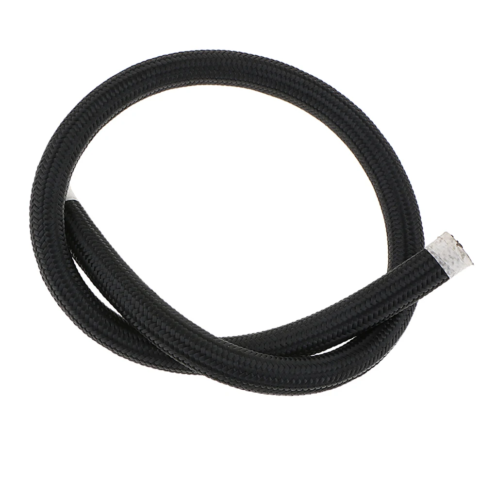 Нейлоновый плетеный шланг из нержавеющей стали AN-12 для топливного масла и газа