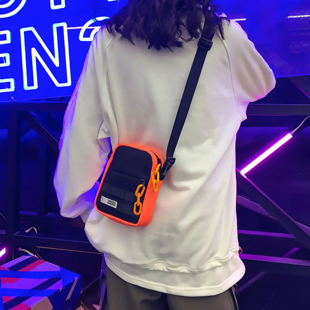 

Shoulder Japanese Messenger Ins Men's Shoulder Bag Bag Casual Cross-body Bag Muti-function Mobile Phone Backpack