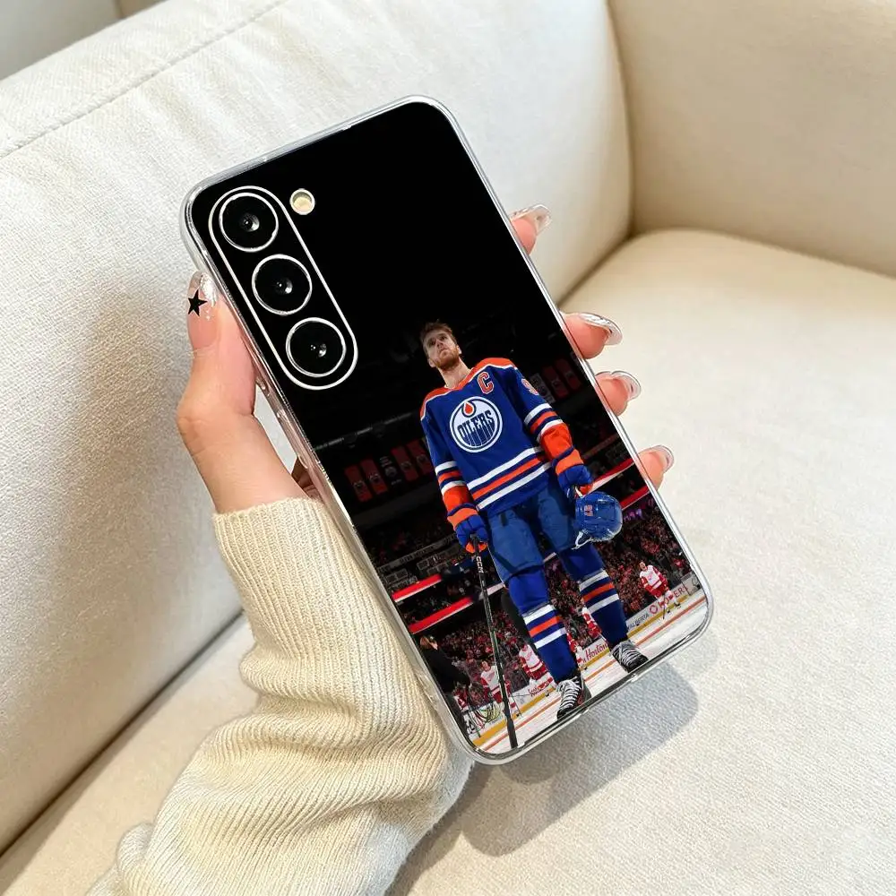 Прозрачный чехол для телефона Star C-Connor McDavid 97 для Samsung Galaxy A71, A70, A40, A52, A51, A30 (art.: 3920dce4d2a9a) - 3920dce4d2a9a
