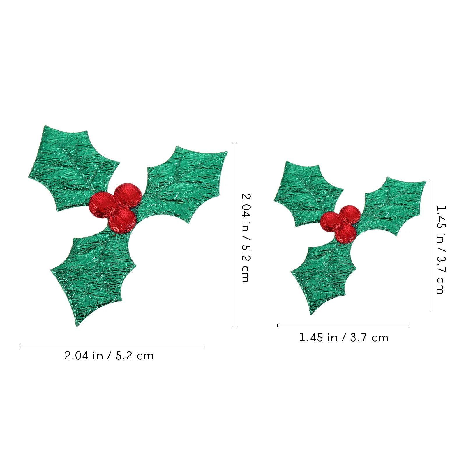 200 шт. рождественская елка ручной работы листья декор для растений декоративный