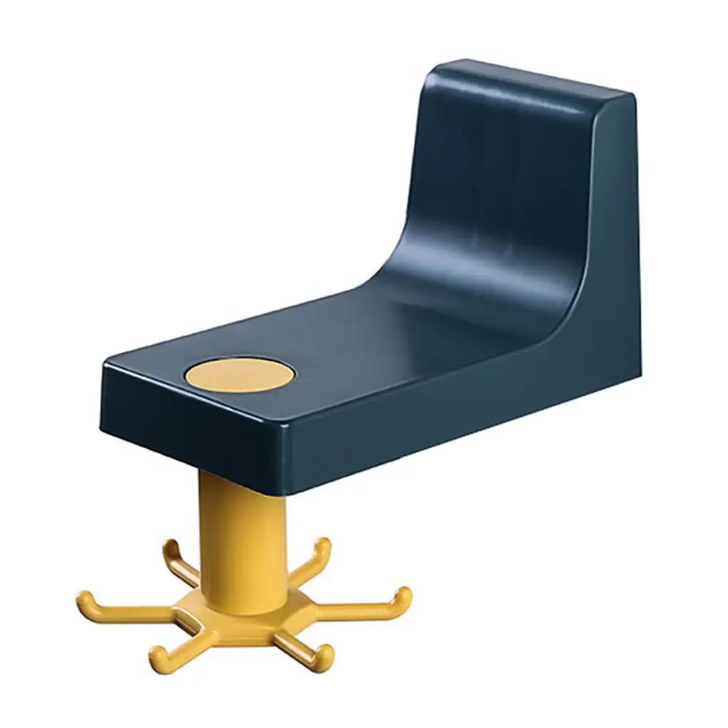 

Кухонная Подставка для хранения, вращающийся Органайзер без пробивания отверстий, самоклеющийся крючок, полка, кухонная ложка, кухонная по...