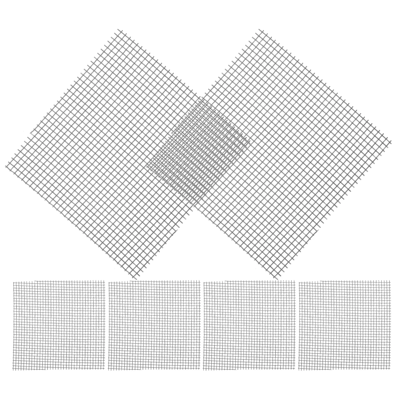 6 шт. сетка из нержавеющей стали с мохом аксессуары для аквариума посадки гибкий