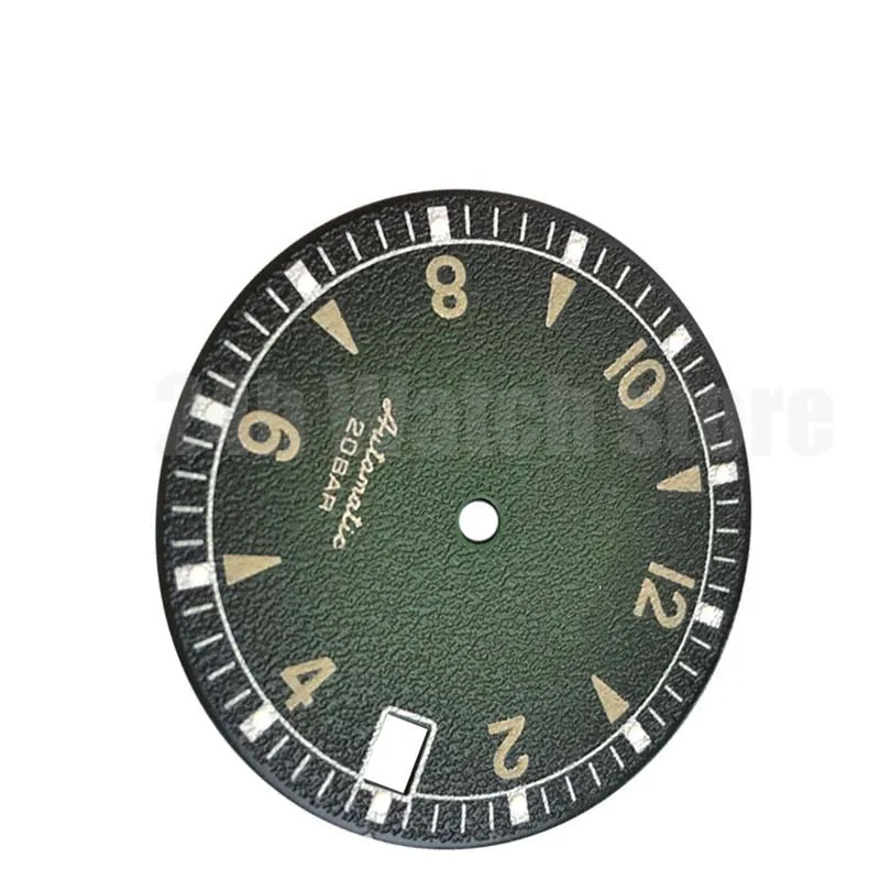 Climber watch green color NH35 watch case with s logo new style mod watch NH35 movement Skx007/009 28.5mm