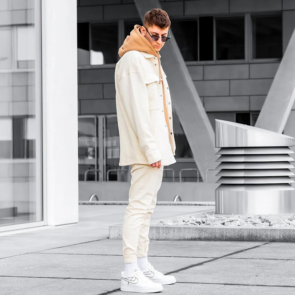 Men Fashion Shirts Coat Sweatshirt Cardigan Sports Leisure Foreign Trade Male Casual Long Sleeved Shirts Coat Tops