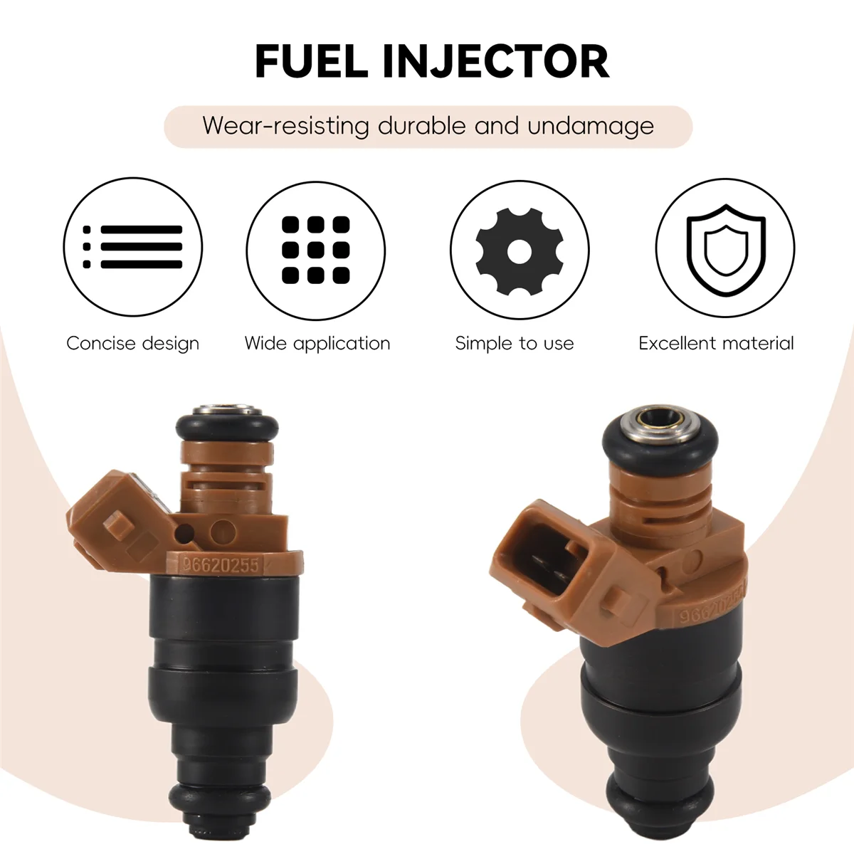 Топливные форсунки 96620255 Для Chevrolet Matiz 0.8(M200 M250 KLYA) DAEWOO ADG02801 96351840 96518620